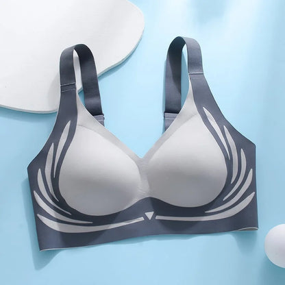 😍🔥 England Premium Designer Edition Anti-Sagging Mega Lift Padded Wireless Bra🥰🔥