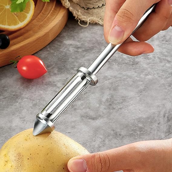 3 in 1  Stainless steel Multifunctional Veggie Peeler (Buy 1 Get 1 FREE)