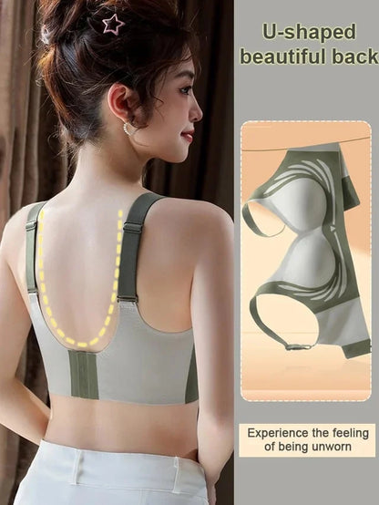 😍🔥 England Premium Designer Edition Anti-Sagging Mega Lift Padded Wireless Bra🥰🔥