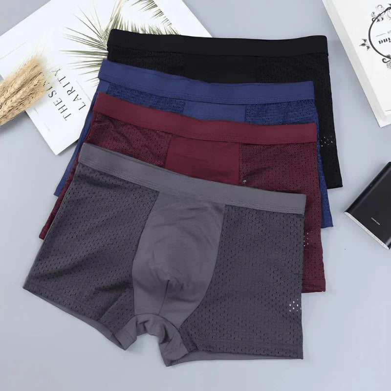 BOX-HERO BAMBOO LATEST ( PACK OF 5 + 5 ) FIBRE BOXER SHORTS UNDERWEAR