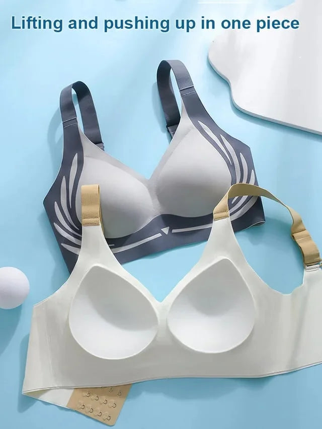 😍🔥 England Premium Designer Edition Anti-Sagging Mega Lift Padded Wireless Bra🥰🔥