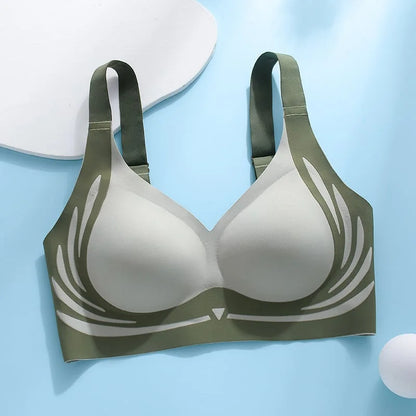 😍🔥 England Premium Designer Edition Anti-Sagging Mega Lift Padded Wireless Bra🥰🔥