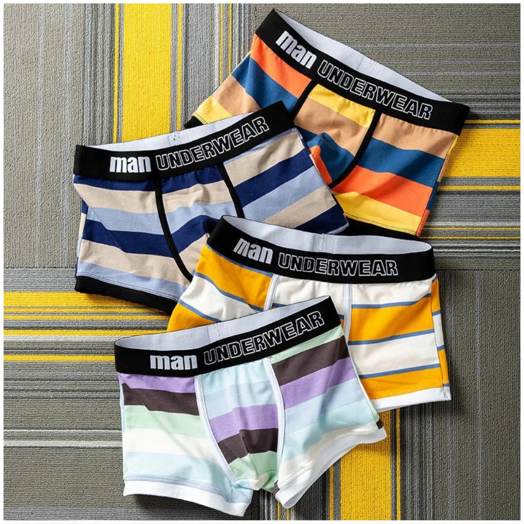 COTTON PRINT MEN BOXER UNDERWEAR ( BUY 3 GET 3 FREE )