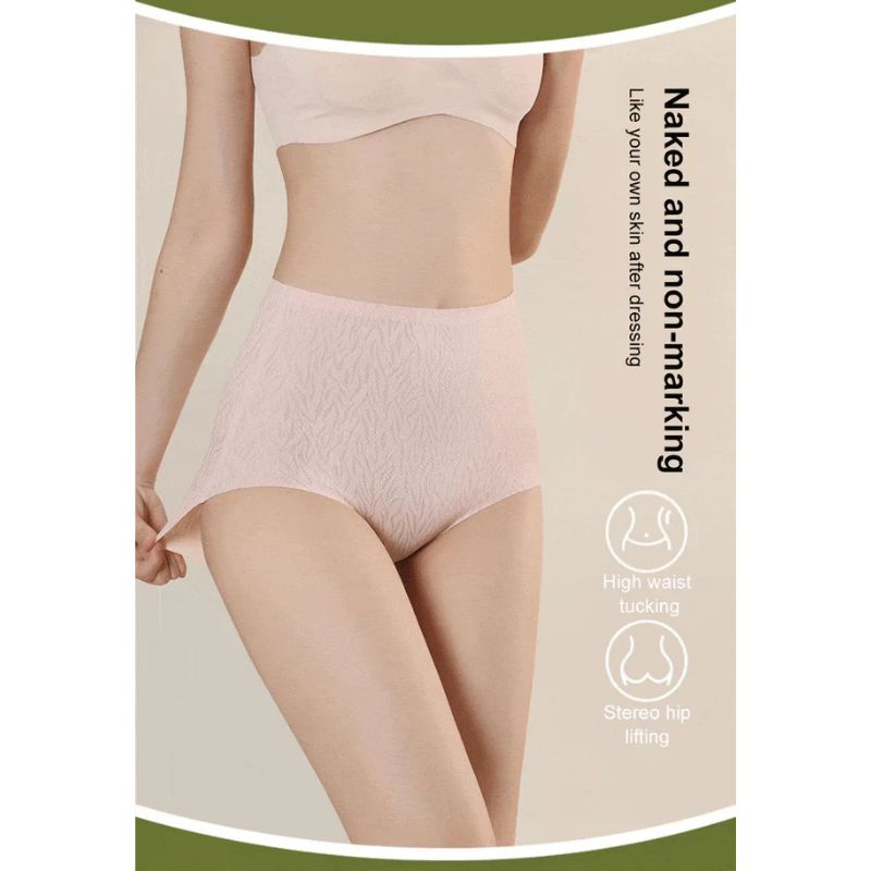 Tummy Control & Hip Lifting Seamless Panties - Multicolor (Pack Of 4)